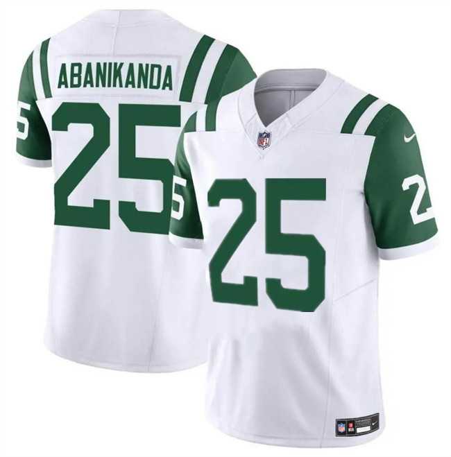 Men & Women & Youth New York Jets #25 Israel Abanikanda White Classic Alternate Vapor F.U.S.E. Limited Football Stitched Jersey,We sell and wholesale Men & Women & Youth New York Jets #25 Israel Abanikanda White Classic Alternate Vapor F.U.S.E. Limited Football Stitched Jersey on line form chian!
